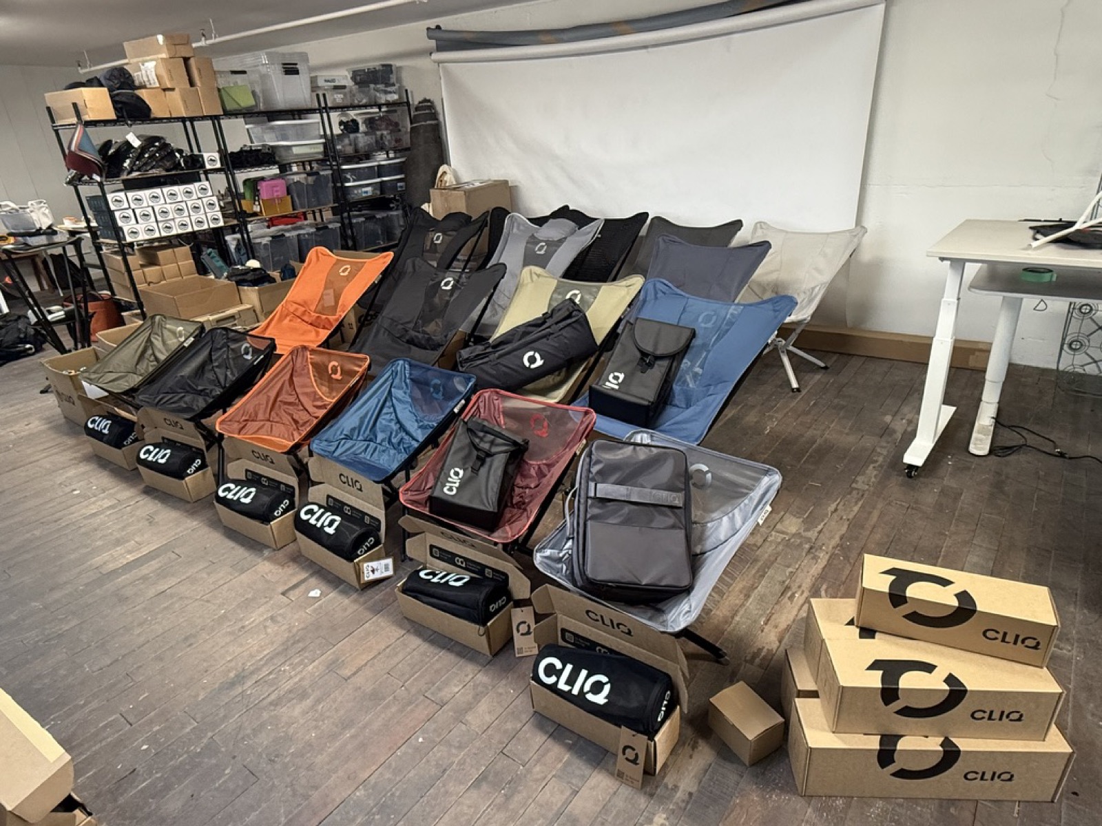 CLIQ portable chairs